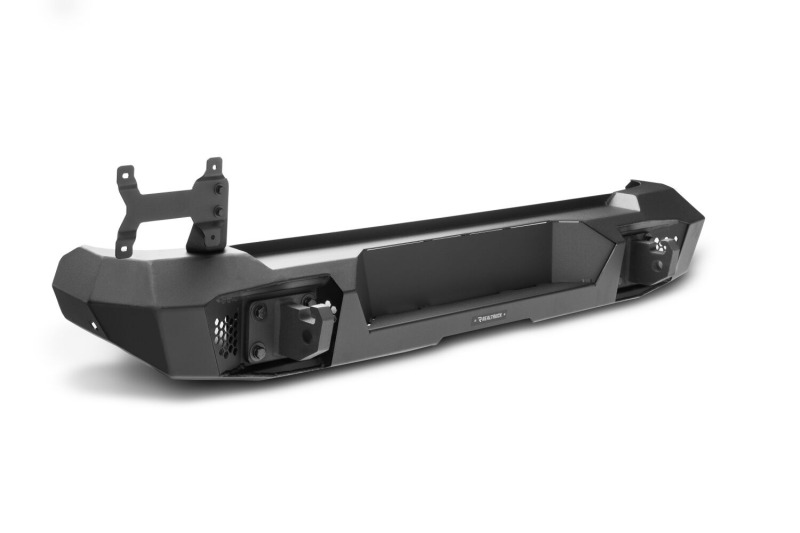 Jeep Wrangler JK Bumper - Rear - Go Rhino - Tralline Full Width - Textured Black - `07-`18